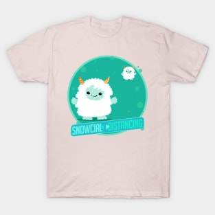 Snowcial distancing T-Shirt